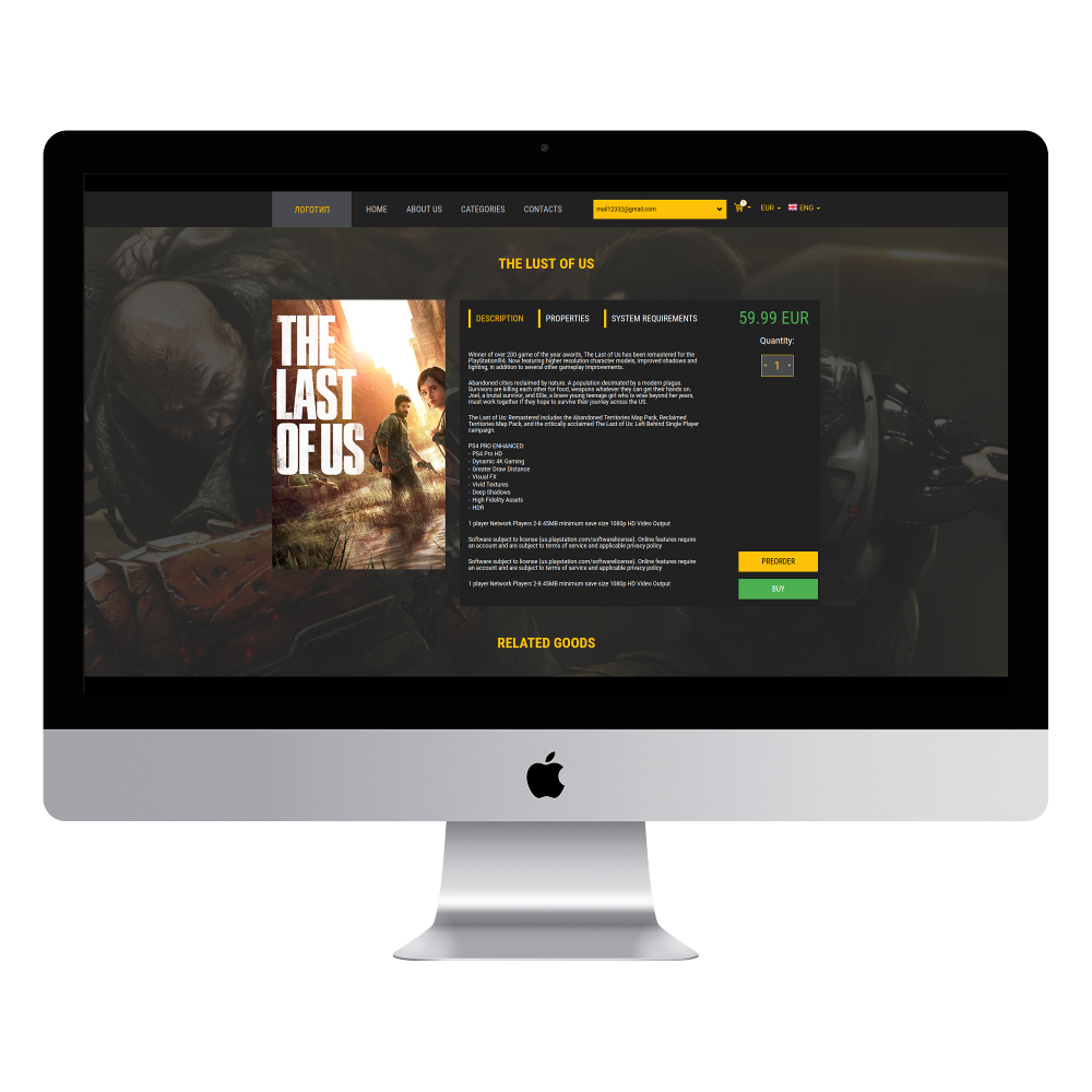Cloud eCommerce system