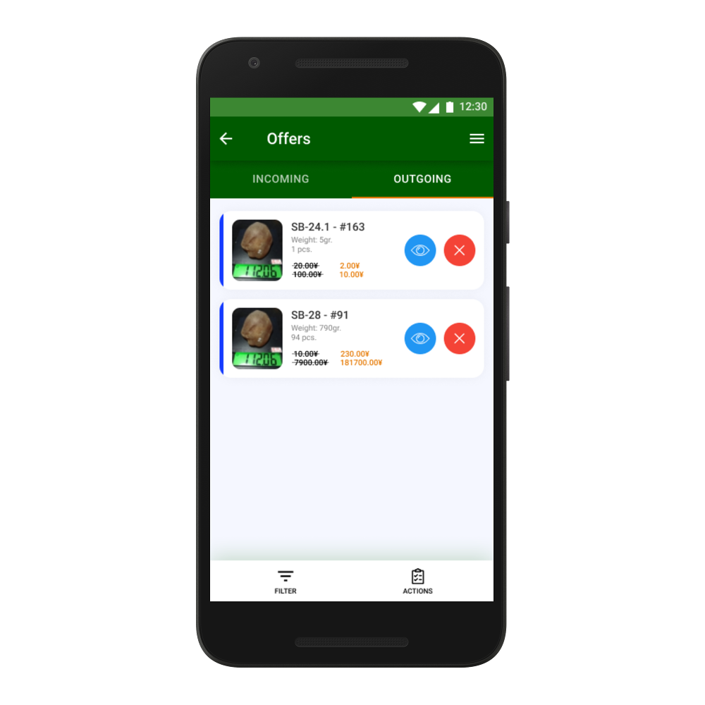 Mobile APP for Cloud eCommerce system