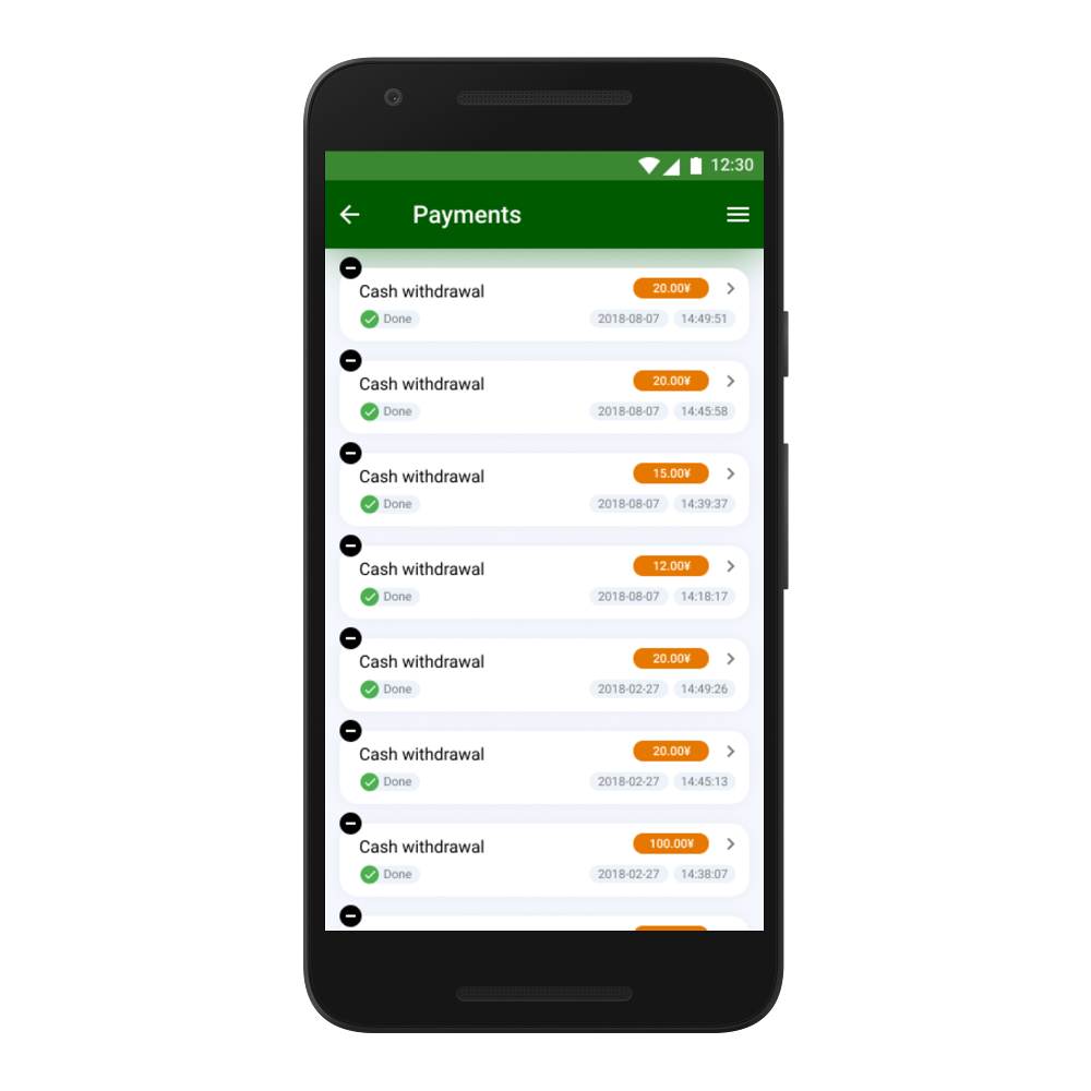 Mobile APP for Cloud eCommerce system