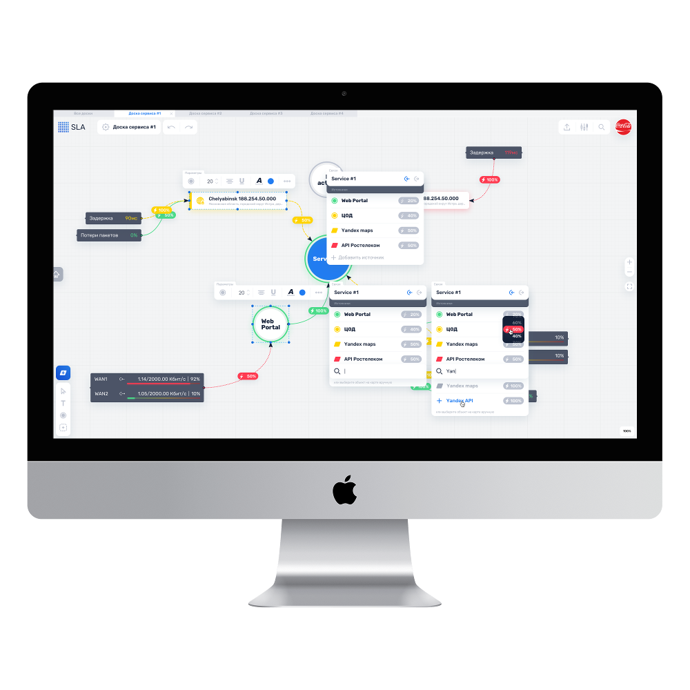 Cloud Network Map